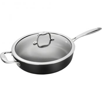 Sartén Zwilling con Tapa 28 cm de Aluminio Forjado y Capa de Titanio - Alta Calidad