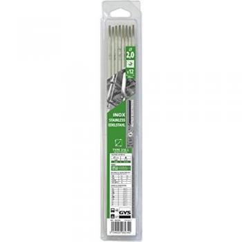 Abratools - Juego electrodo gys diámetro 2,0mm inoxidable 316l blister 12u
