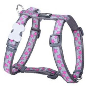 Arnés para Perro Red Dingo On Cool 25-39 cm Rosa Gris