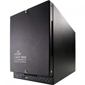 Iosafe Boîtier 218 - Servidor NAS de 2 bahías impermeable y Fireproof