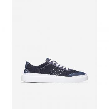 Cole Haan Zapatillas deportivas de mujer Grandpro Rally Canvas T-Toe con cierre de cordones