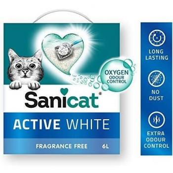 Sanicat Active White Unscented 6 L