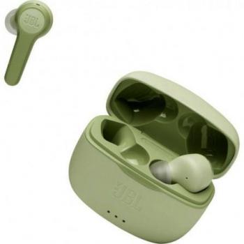 Auriculares JBL Tune 215TWS Bluetooth Inalámbricos con Estuche de Carga, Autonomía de 5 Horas, Color Verde