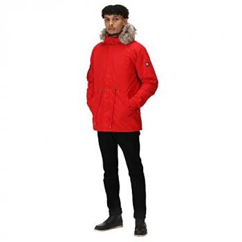 Chaqueta impermeable aislante para hombre Regatta modelo Rmp329-4Jn en color rojo