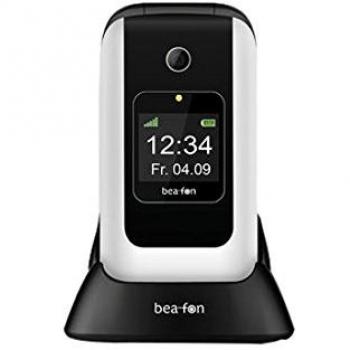 Beafon SL670 2.4 95g Negro, Color blanco - Teléfono móvil