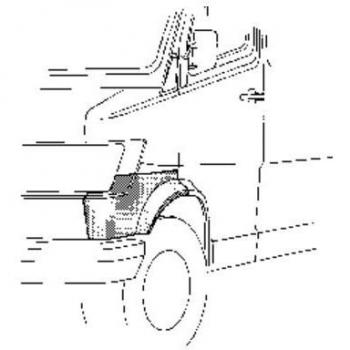 Guardabarros VAN WEZEL 3070158 - Alta calidad y durabilidad