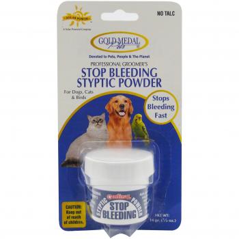 GOLD MEDAL PETS Stop Bleeding Polvo Estiptico, 0.5 oz