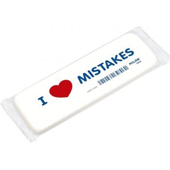 Goma de borrar Milán 4806 I Love Mistakes - Edición especial