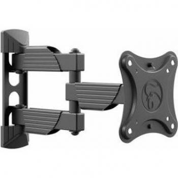 Soporte de Pared BrackIT XS-II - Móvil y Ajustable - Para Pantallas de 24 a 32 Zoll - VESA 100x100mm - Carga Máxima 25 kg - Color Negro