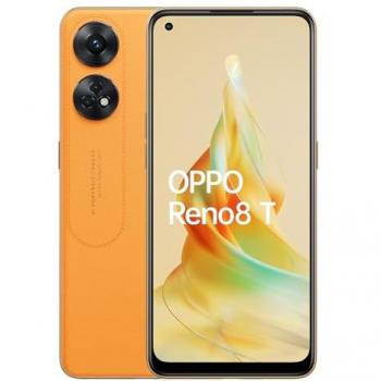 Oppo Reno 8T Smartphone 4G Sunset Orange, 8GB RAM, 128GB almacenamiento, pantalla de 6.43