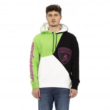 Automobili Lamborghini White Cotton Sweater - L