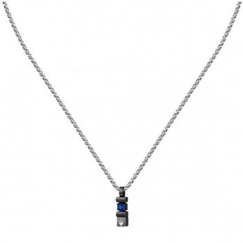 Collar de hombre Maserati en acero negro