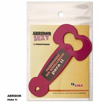Abridor Metálico con Forma de Pene - Taloka