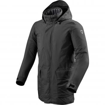 Revit Chaqueta textil de motocicleta con capucha Williamsburg 2 Negra
