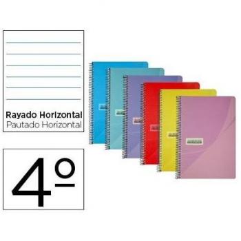 CUAD ESP PAPERCOP 4? PLAST 80 HORIZ 90 G TAPA 80H GR RAY COL