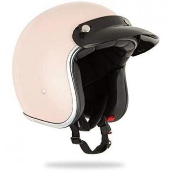 STORMER Casque Jet Pearl Rose Poudré