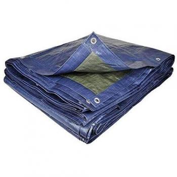 Lona Profesional Ultra Resistente 120 g/m2 Azul 6 x 10 m