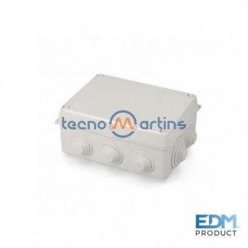 Caja Estanca Rectangular 160x120x71mm con Tornillos EDM 61006 - Impermeable