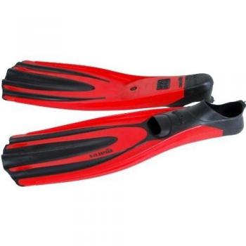 Mares Avanti Superchannel FF - Aletas Unisex, Color Rojo, Talla 42