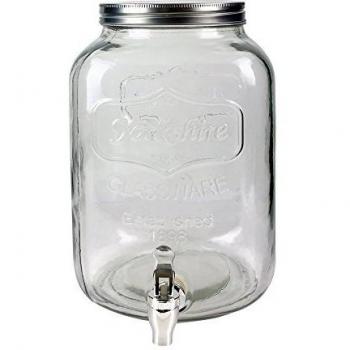 Saveur & dégustation DISPENSADOR Bebida 8 L KV7177, Cristal, 18 x 18 x 31 cm
