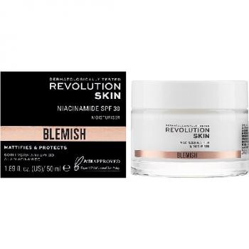 Crema facial hidratante SPF30 con niacinamida - Blemish - Revolution Skincare