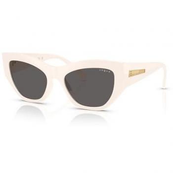 Gafas de Sol Vogue Eyewear VO5607S 312487 para Mujer, Nylon Blanco y Gris, Diseño Geométrico, Tamaño 53 MM