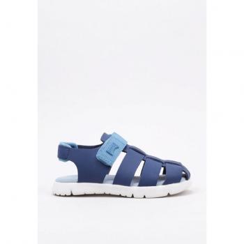 CAMPER Oruga - Sandals for Girls - Blue, Smooth leather, size 27 and size 9.5