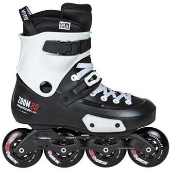 Powerslide Triskate Zoom Pro 80, Patines en Línea, Color Negro, Talla 41/42, Modelo 880237/41-42