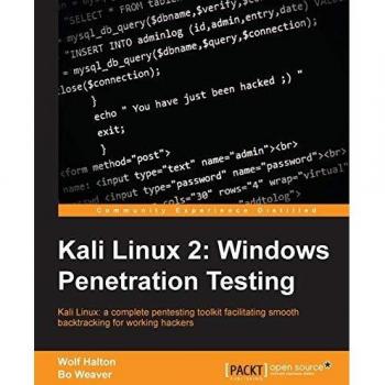 Kali Linux 2: Complete Windows Penetration Testing Toolkit