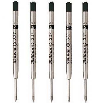Norma internacional Negro Pelikan 0F3MH4 337 M 5-pack recargas bolígrafo