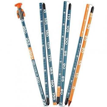 BCA Sonda Avalancha Stealth 240 Naranja, Azul - Sonda de avalancha, longitud 240 cm, material ligero y resistente, diseño telescópico, color naranja y azul