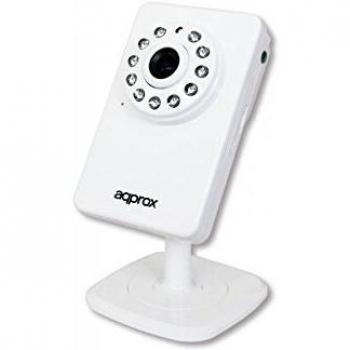 Approx Gaming APPIP03P2P - Cámara IP P2P inalámbrica, Color Blanco