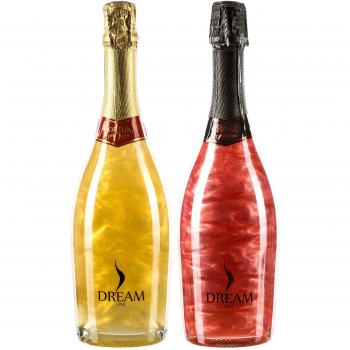 Sander's Selection Dreamline Fortune y Dreamline Rosé Premium Vino Espumoso - Paquete de 2 x 750 ml - Total: 1500 ml