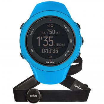 SUUNTO Ambit3 Sport - Reloj GPS para actividades multideporte con conexión móvil, color azul / negro