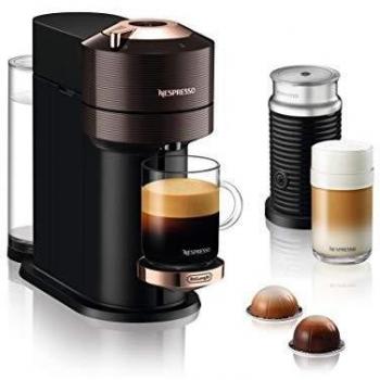De'Longhi Nespresso Vertuo Next ENV 120.BWAE - Cafetera de cápsulas con espumador de leche Aeroccino