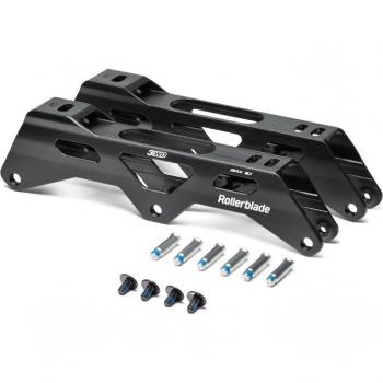 Guías Rollerblade 255 para patines, 3 ruedas de 110 mm, 1 par