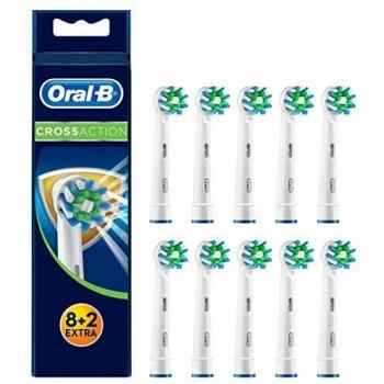 Oral-B CrossAction 10 pc(s) White - Cabezal (10 pieza(s), Blanco, Oral-B)