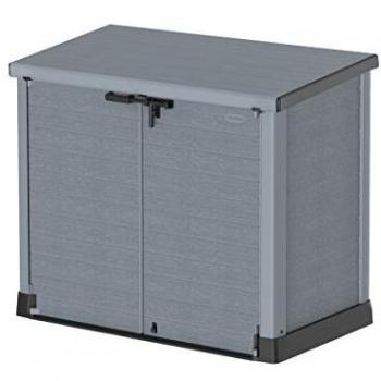 Duramax 1200L Gray PVC Outdoor Storage Box with Flat Lid