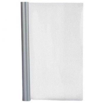 Kinvara Antideslizante Plateado Polipropileno 45 x 200 cm (24 Unidades)