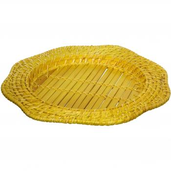 Importacion - Bajo Plato Mimbre 20/2932