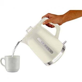 Hervidor Moulinex Soleil BY320A10, 1.7L, Color Blanco