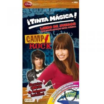 Camp Rock. ¡Tinta Mágica!: Libro de juegos con rotulador de tinta mágica