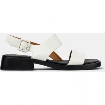 CAMPER Dana Sandals for Women - White, size 35, Smooth leather