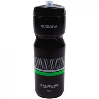ZEFAL Negro/Blanco/Verde, Bidón Sense Soft 650ml Unisex, 650 Ml Paquete De 50