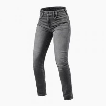 Rev'it! Shelby 2 SK Jeans de Moto para Mujer Grises