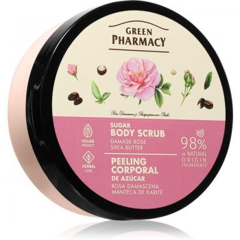 Damask Rose & Shea Butter Sugar Body Scrub 200 ml