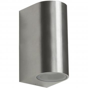 Ranex GmbH RA-5000467 Luz LED Exterior, Cromado, 40 x 40 x 12 cm