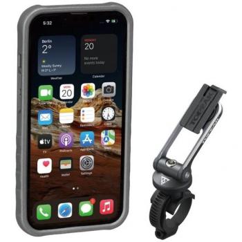 Funda Ridecase Pro para iPhone 13 Mini - Color Negro con Soporte Integrado