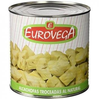 Eurovega - Alcachofa troceadas al natural, 2650 gr