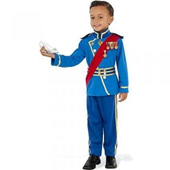 Rubies - Disfraz de Principe Real para niño, azul, Talla 3-4 años